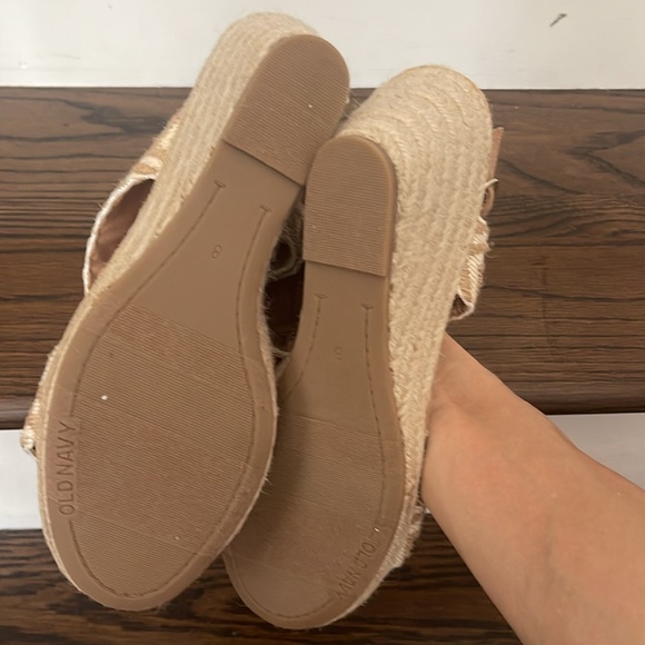 Old Navy Wedge Sandals - Picture 3 of 6